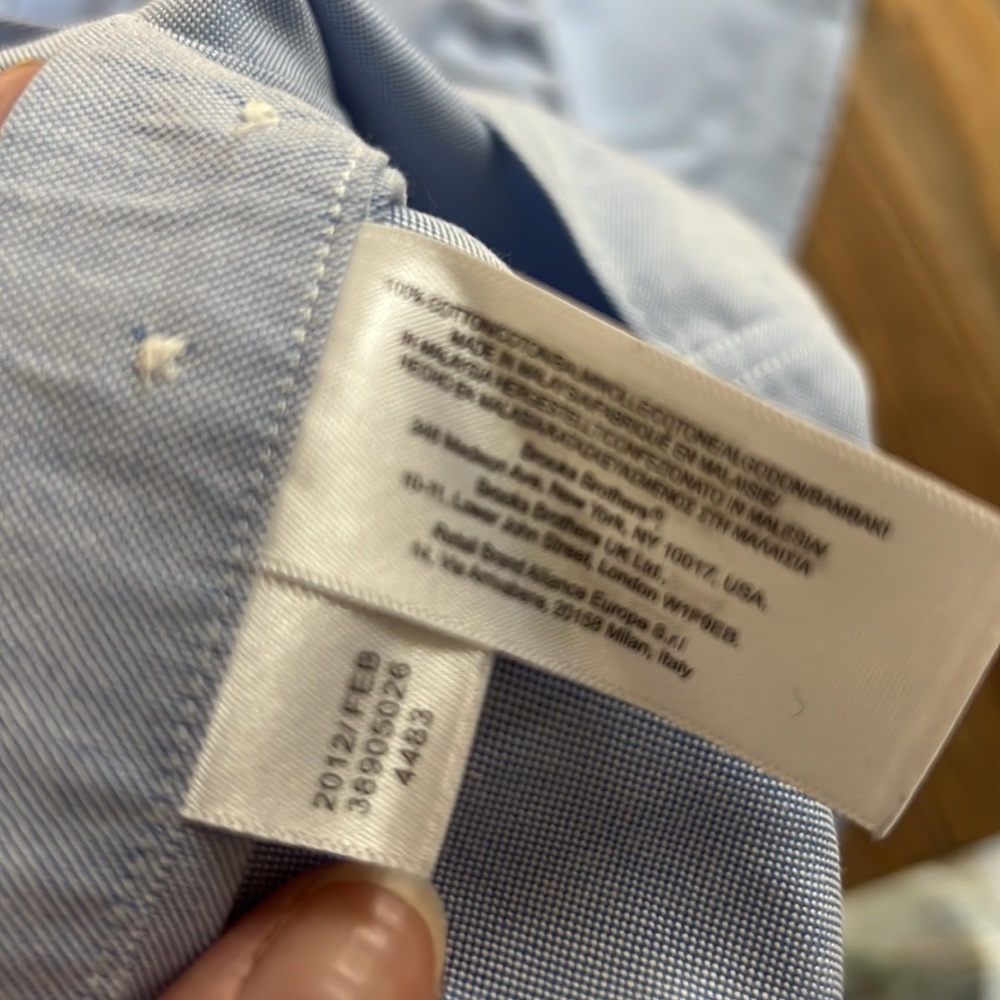 Brooks Brothers Fleece Supima Cotton 10 - Picture 3 of 5